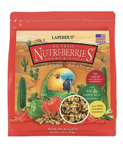 1.36kg Lafeber NutriBerries El Paso Complete Parrot Food